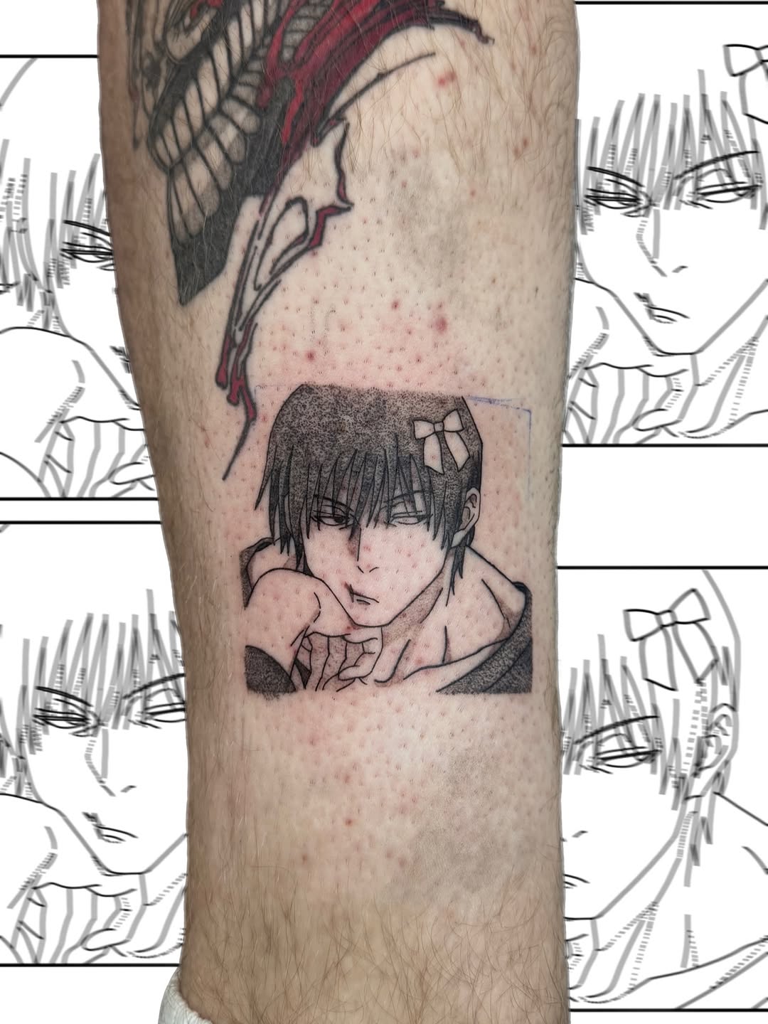 Tattoo by @emiliod_tattoo — anime