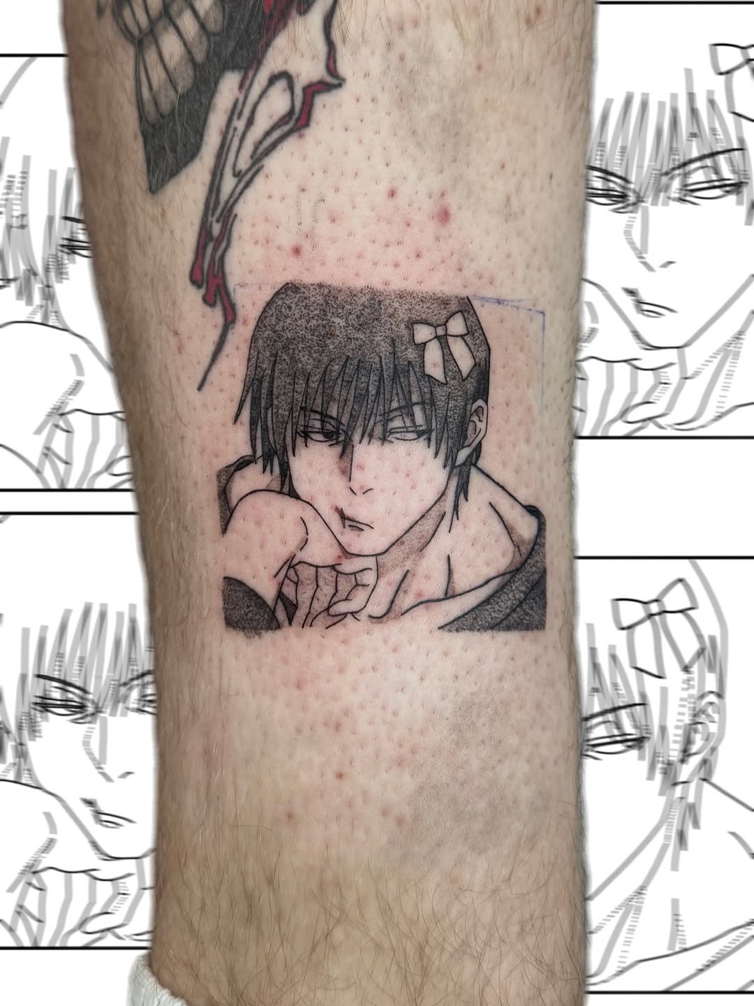 Tattoo by @emiliod_tattoo — anime
