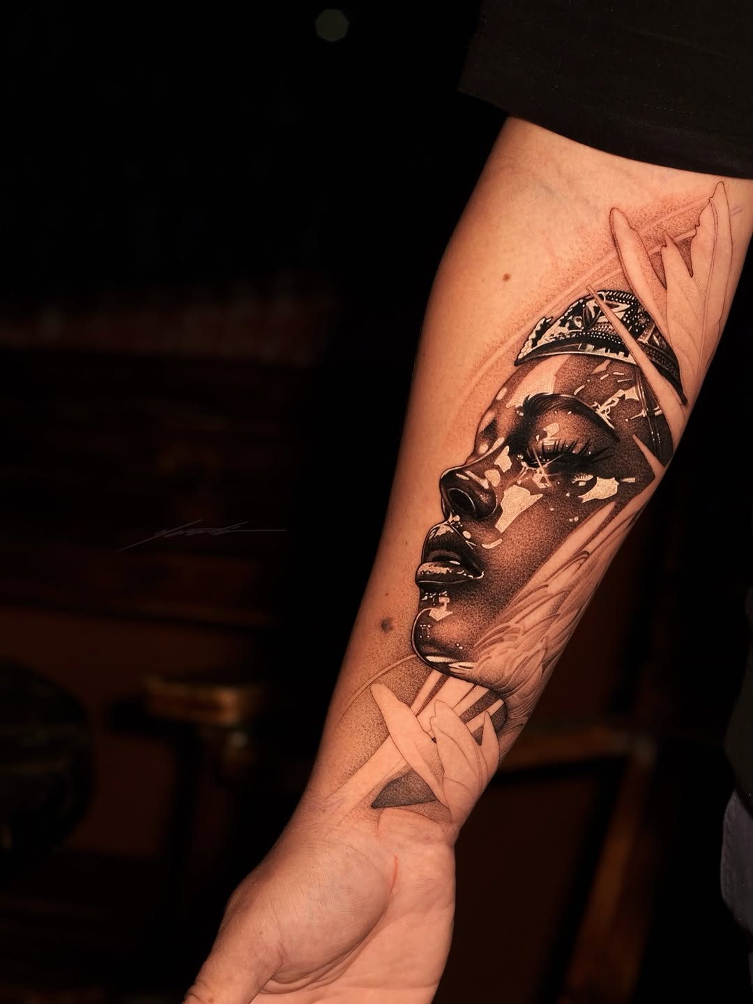 Tattoo by @sebaztian_maranta — realism, black_and_grey