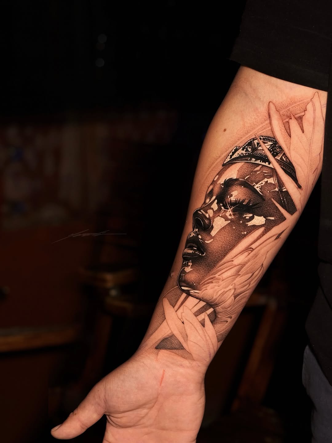 Tattoo by @sebaztian_maranta — realism, black_and_grey