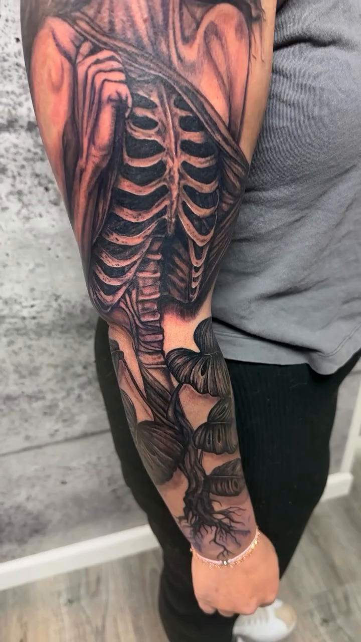 Tattoo by @sacredaura.tattoos — black_and_grey, realism