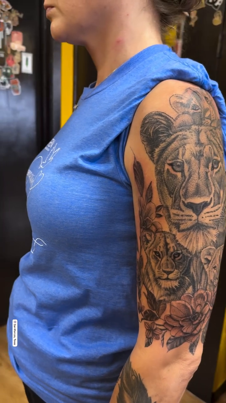 Tattoo by @famous77 — realism, black_and_grey