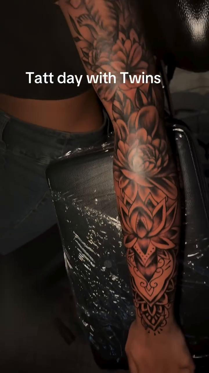 Tattoo by @impactcole — black_and_grey, ornamental