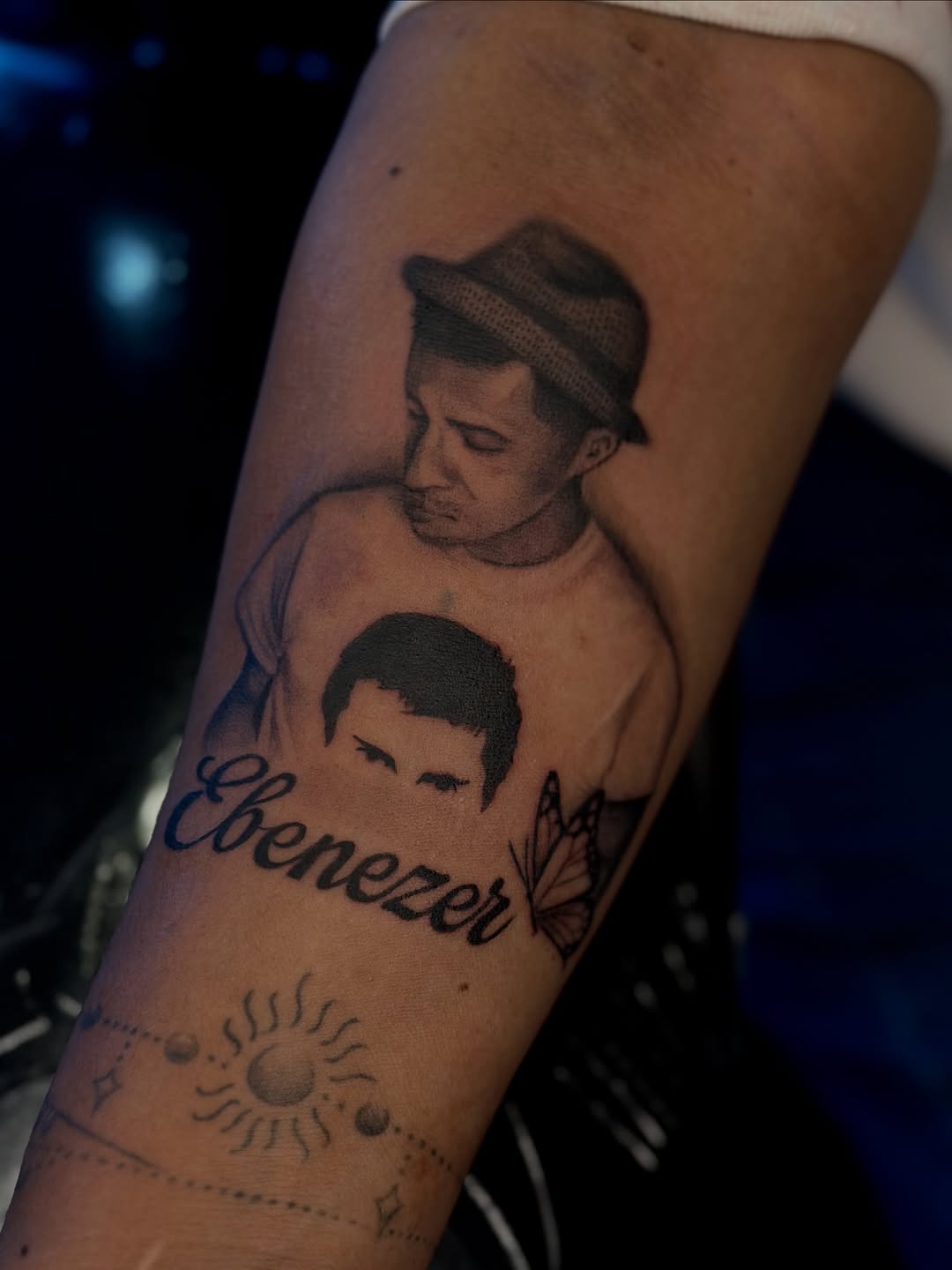 Tattoo by @av_tatts — realism, lettering_script