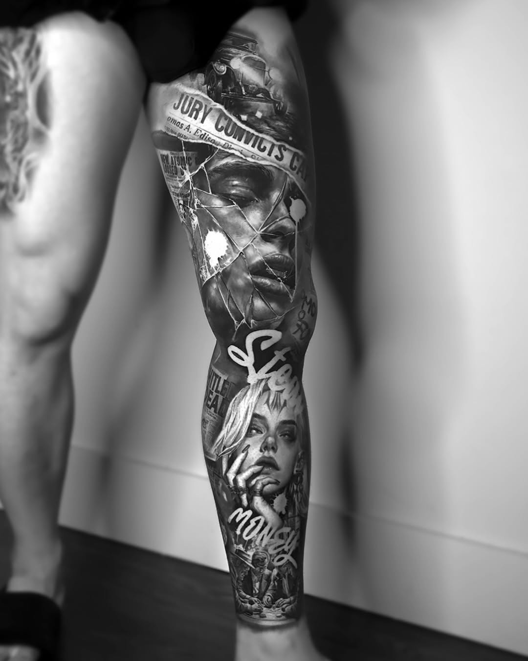 Tattoo by @umzii__tattoo — black_and_grey, realism