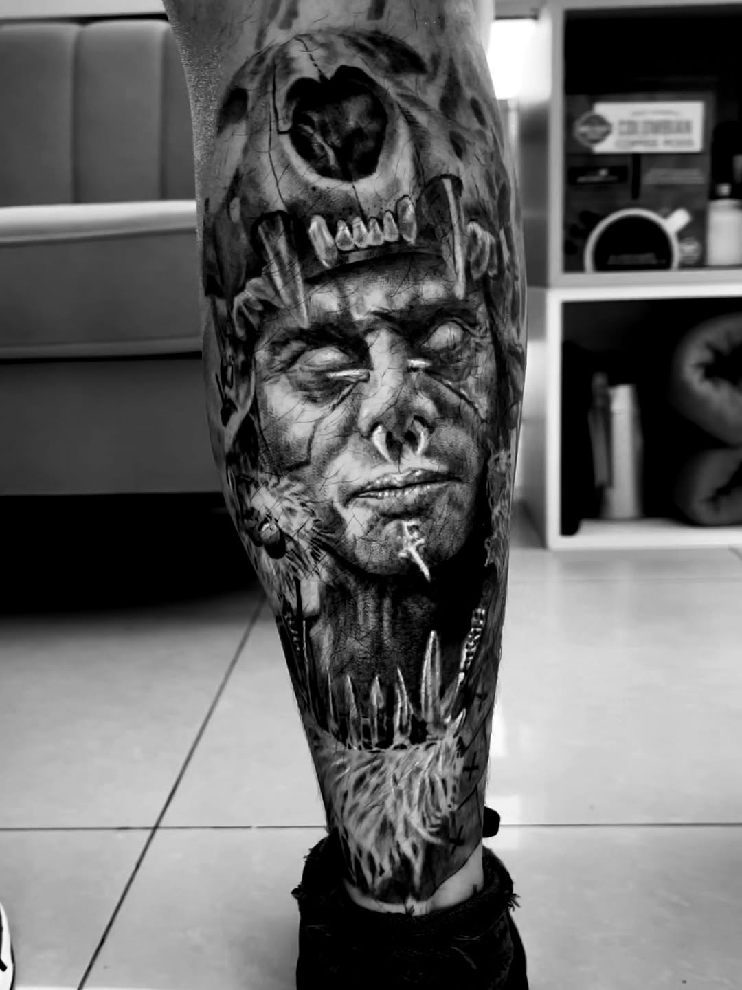 Tattoo by @charles_arizmendy — realism, black_and_grey
