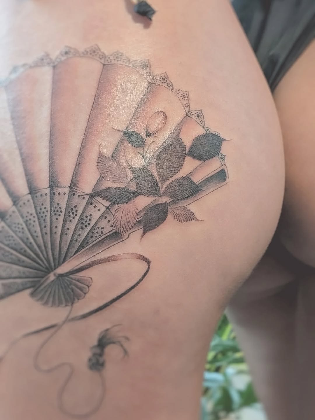 Tattoo by @tatie.ink โ black_and_grey, realism