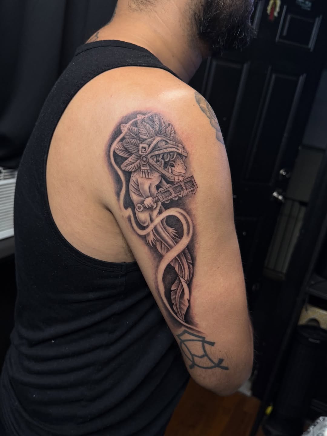 Tattoo by @jt_ink — black_and_grey, realism