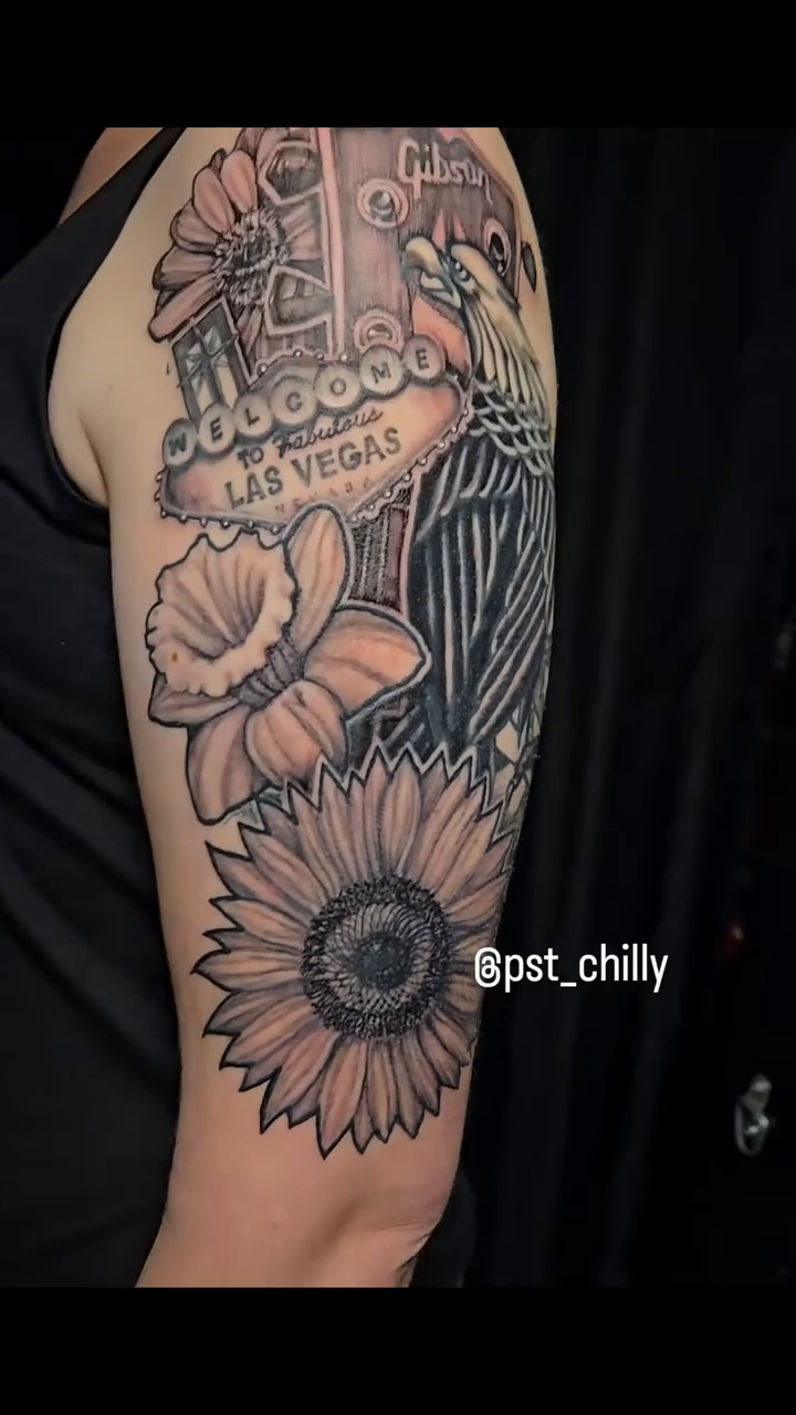 Tattoo by @pst_chilly — realism, black_and_grey