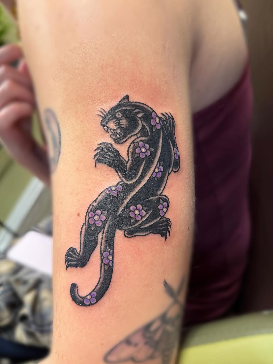 Tattoo by @hannahfederinko β american_traditional, illustrative
