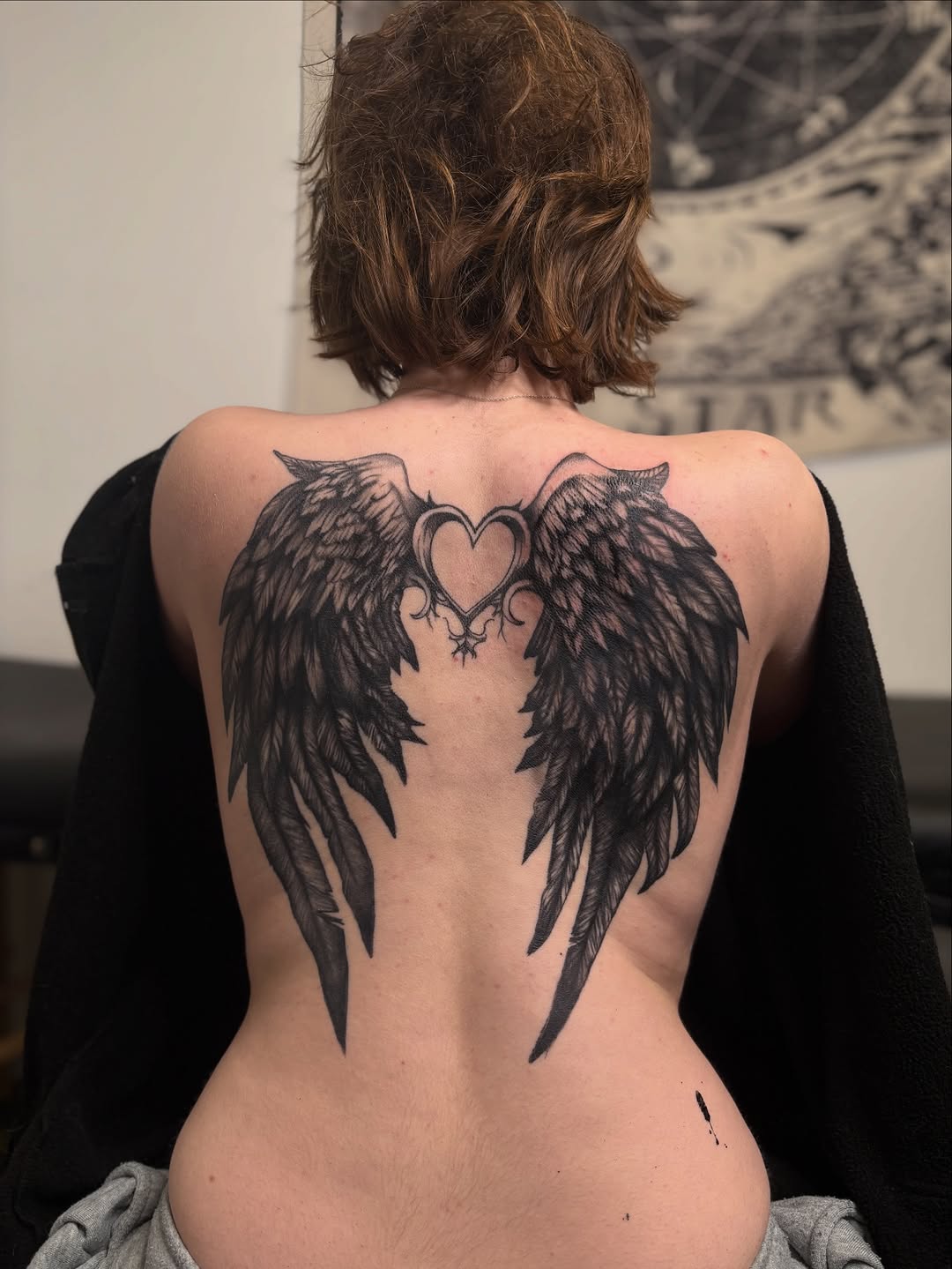 Tattoo by @poke.muse — black_and_grey, realism