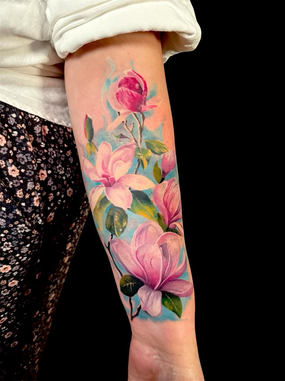 Tattoo by @calebwhitetattoos — realism, watercolor