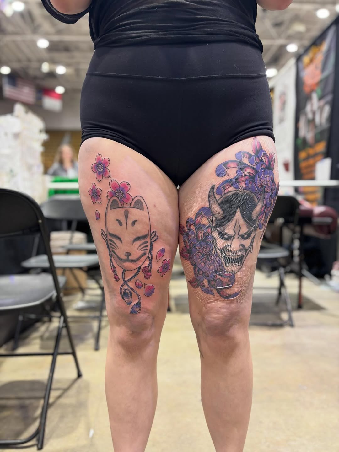 Tattoo by @foxesden666 — japanese_irezumi, neo_traditional