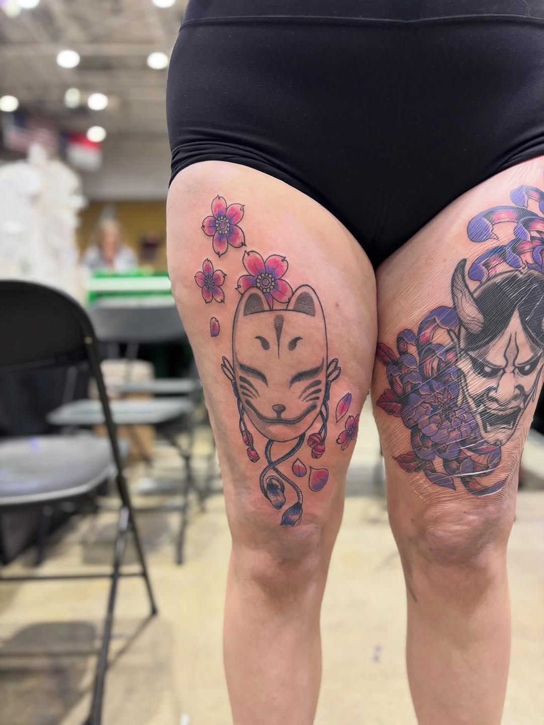 Tattoo by @foxesden666 — japanese_irezumi, new_school