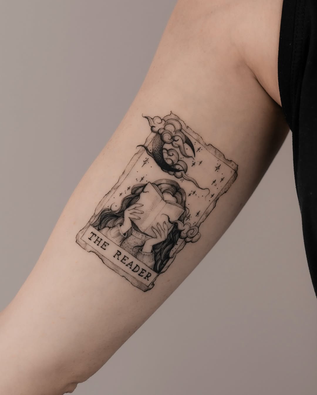 Tattoo by @mrmarektattoo — blackwork