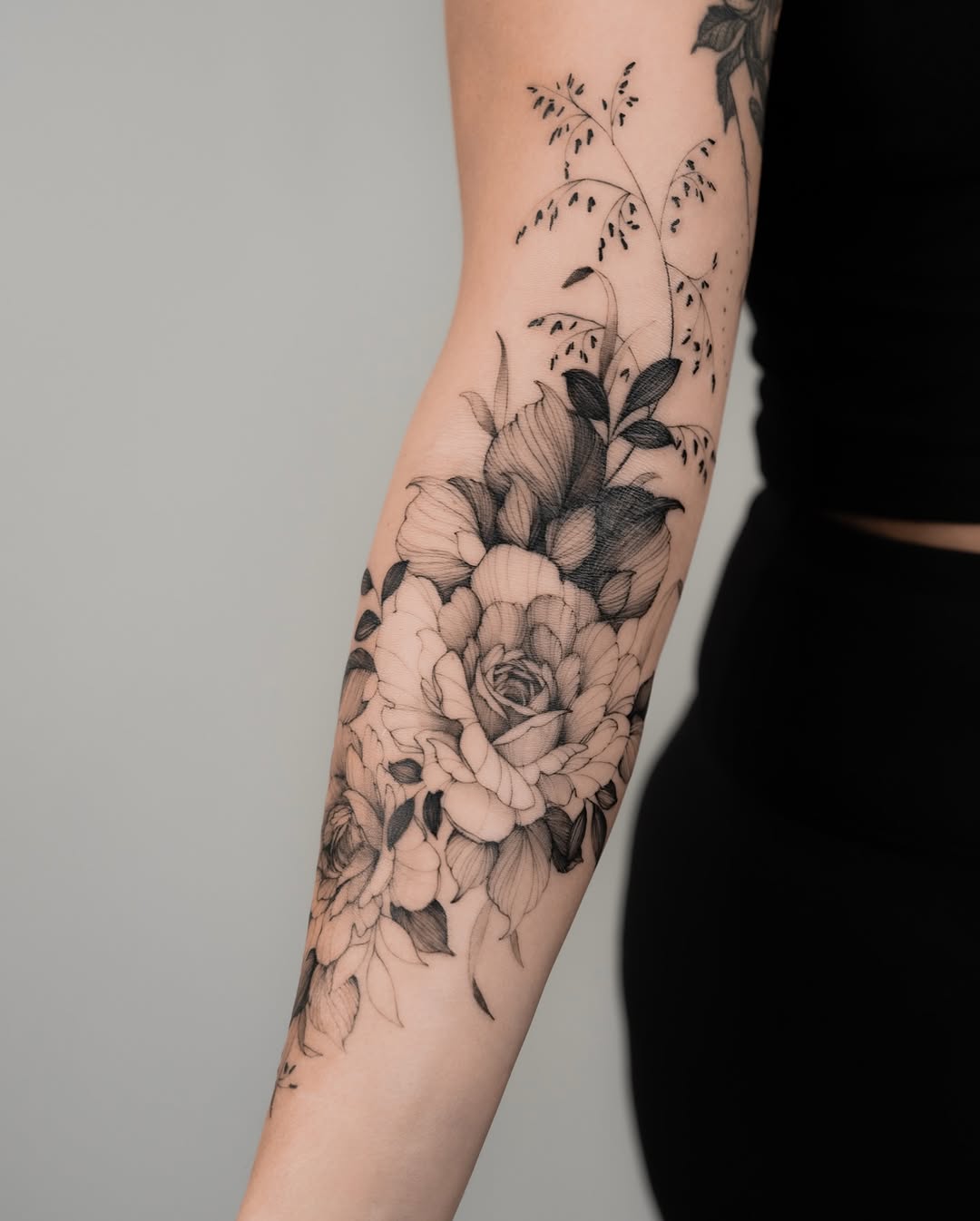 Tattoo by @mrmarektattoo — blackwork