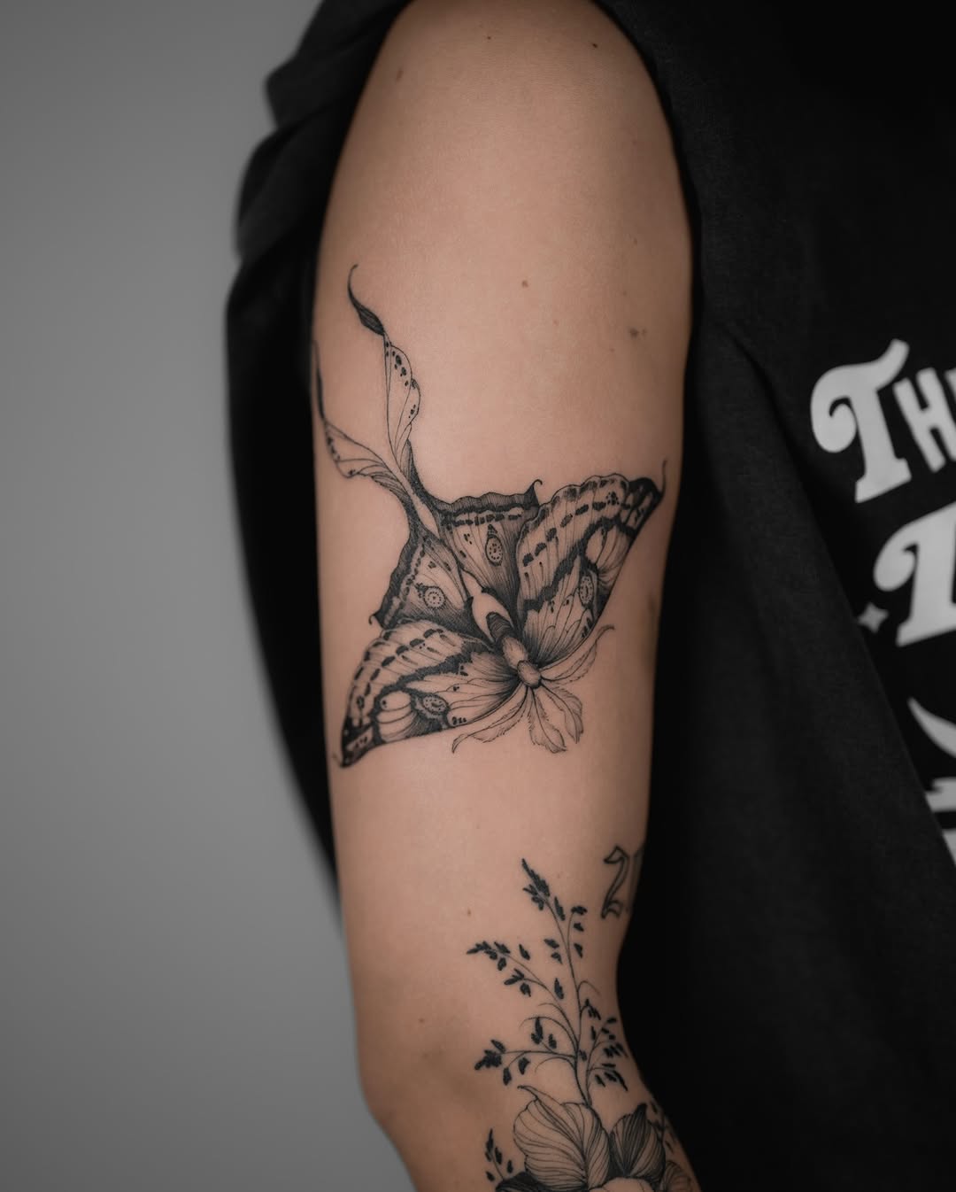 Tattoo by @mrmarektattoo — blackwork