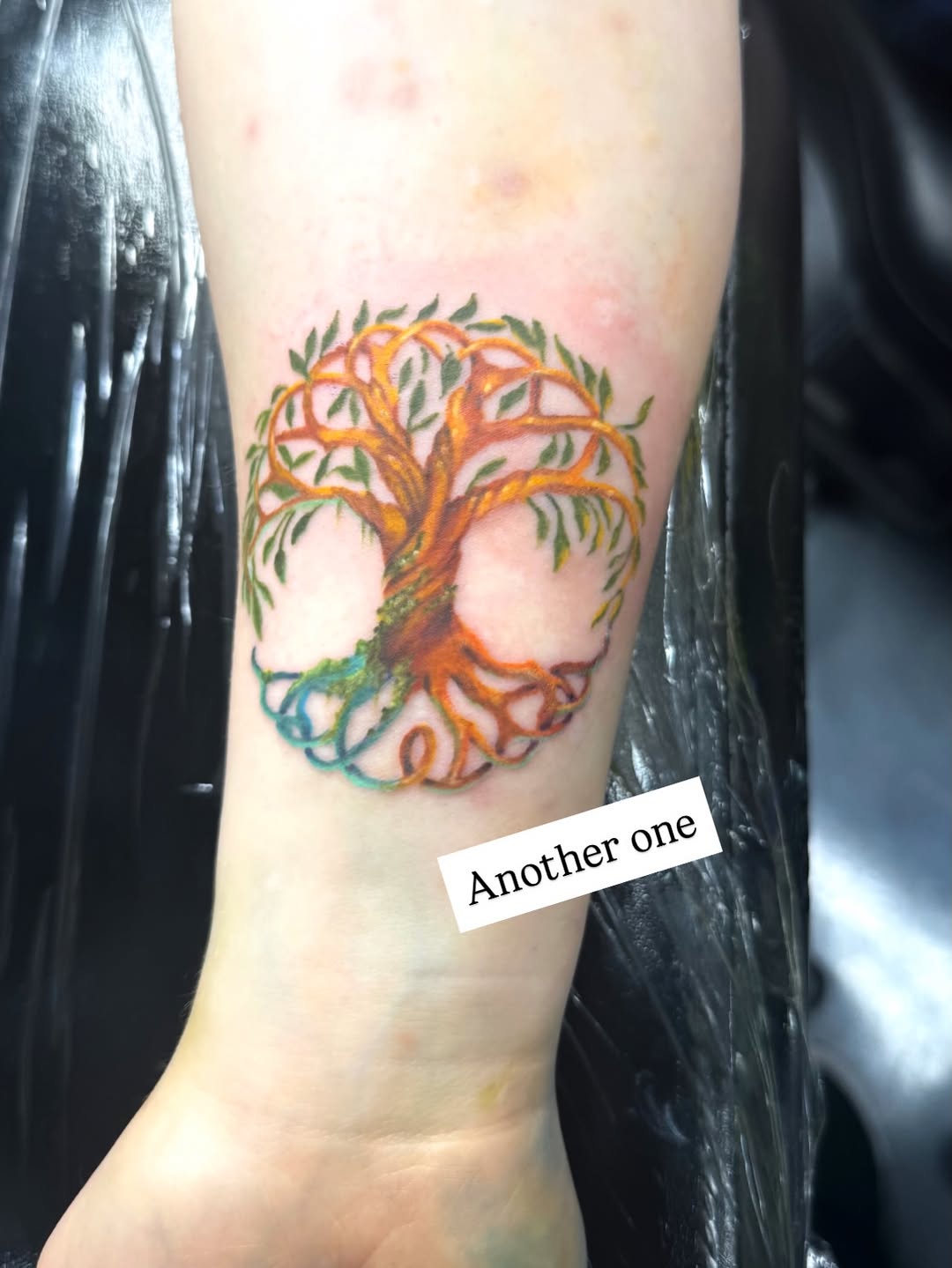 Tattoo by @marieamor_ink — illustrative, new_school