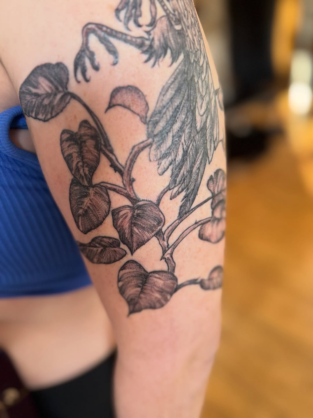 Tattoo by @blackbenny — black_and_grey, realism