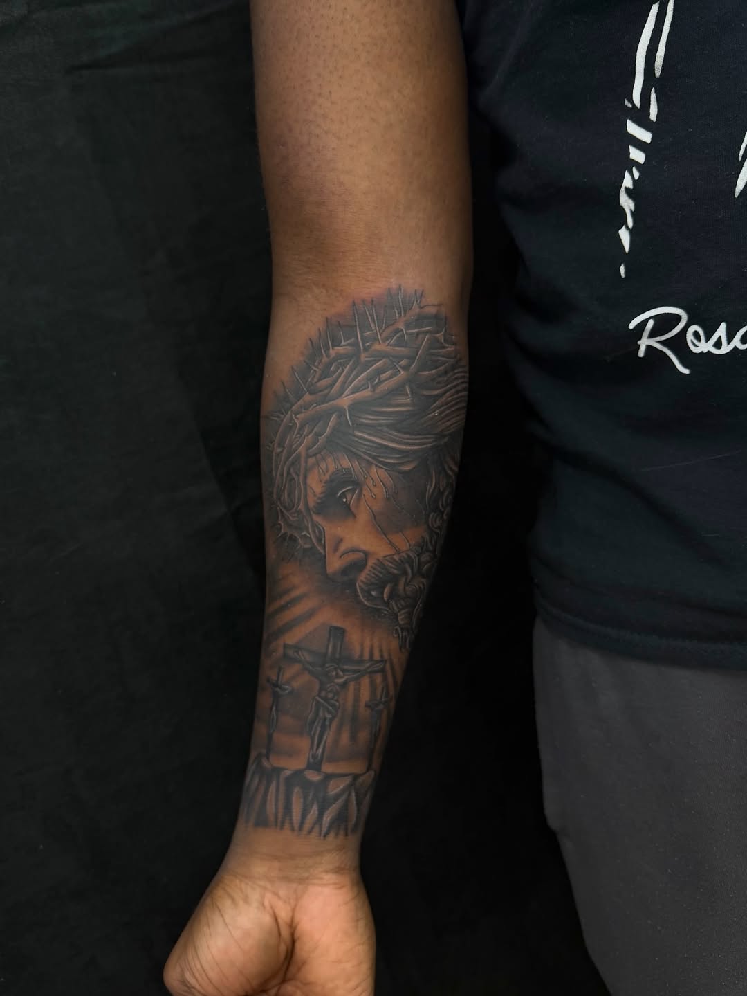 Tattoo by @inkofmine_byleo — realism, black_and_grey