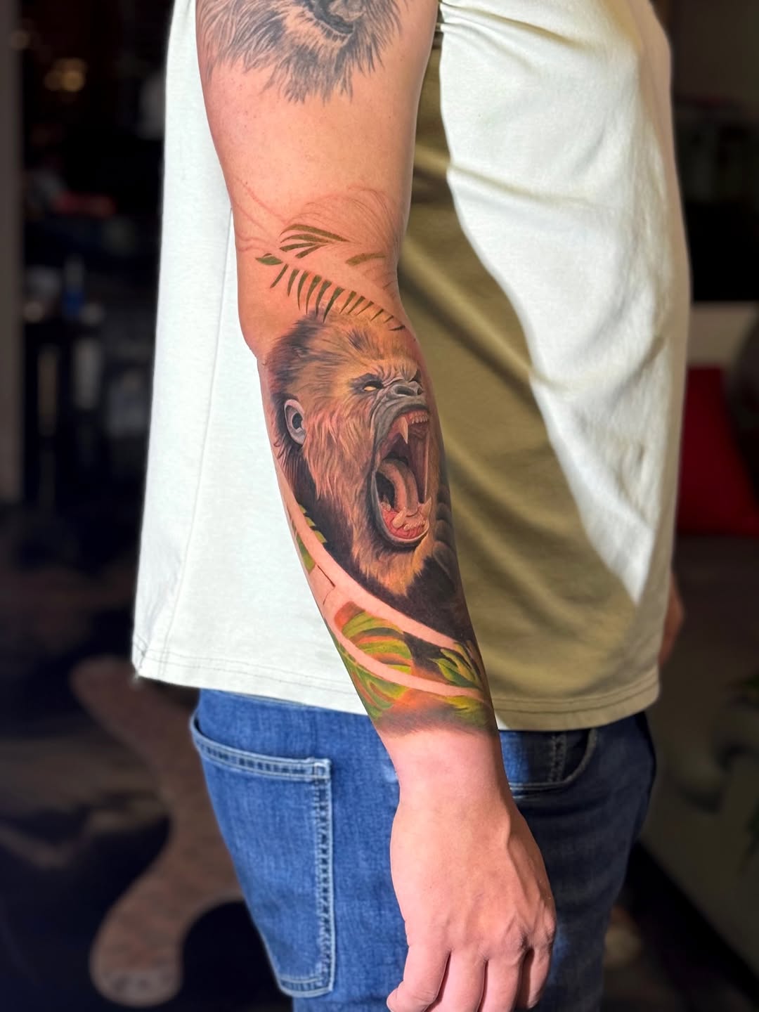 Tattoo by @tamaris.tattoo — realism, black_and_grey