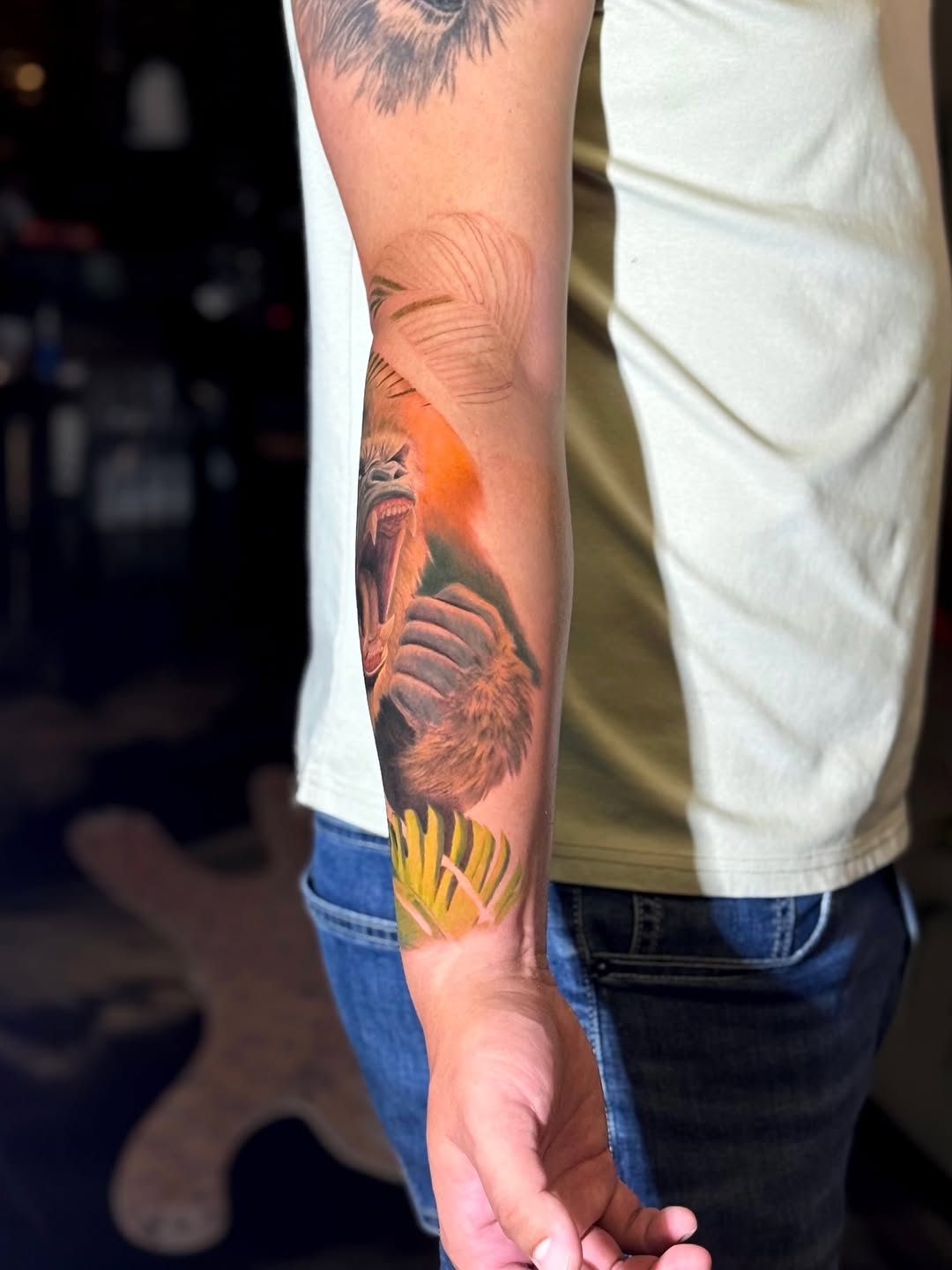 Tattoo by @tamaris.tattoo — realism, black_and_grey
