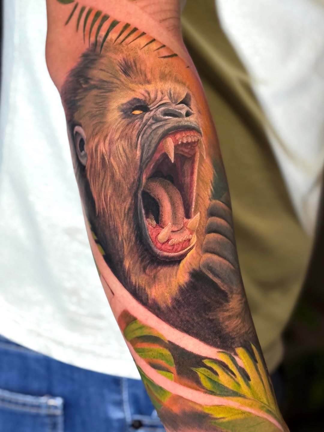 Tattoo by @tamaris.tattoo — realism, black_and_grey
