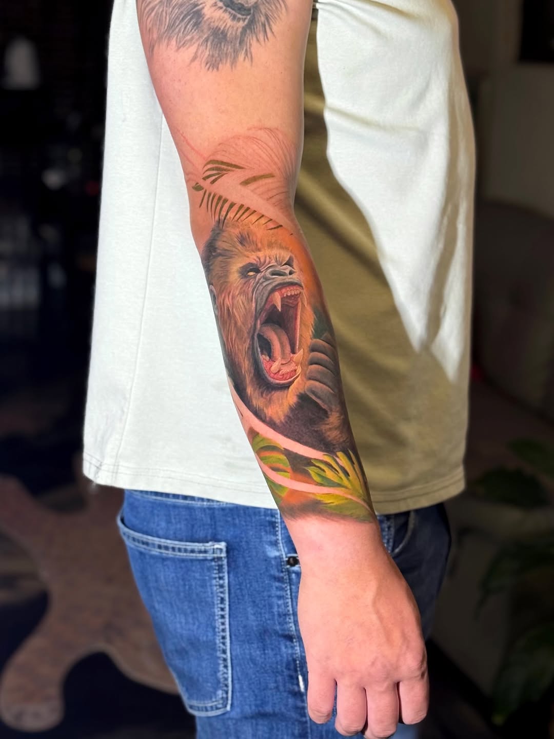 Tattoo by @tamaris.tattoo — realism, black_and_grey