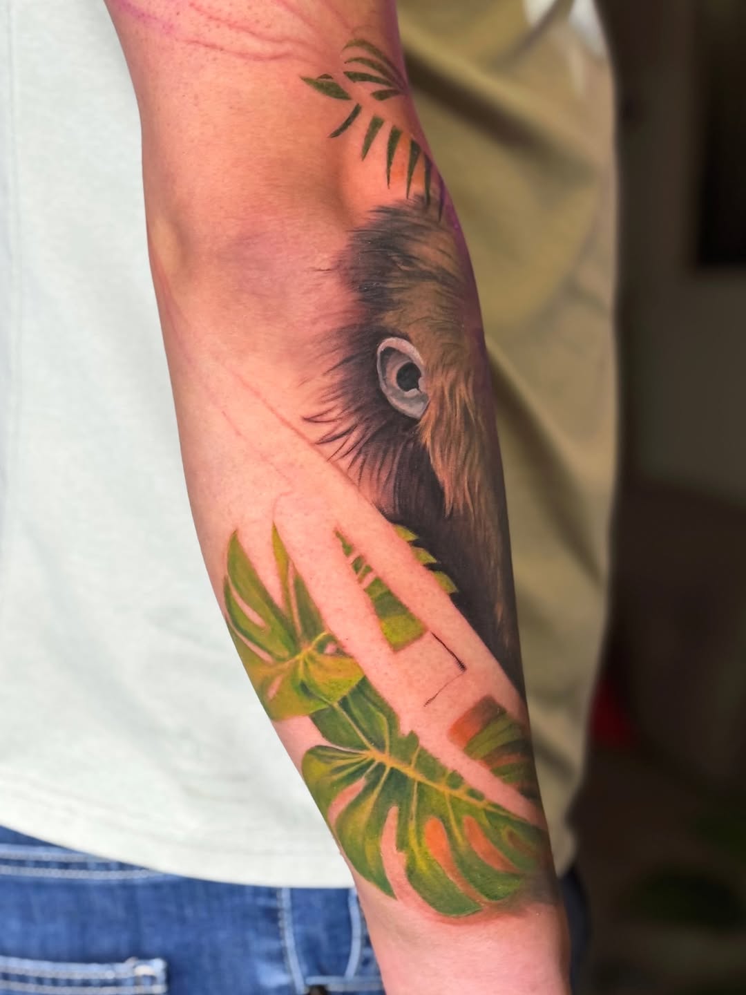 Tattoo by @tamaris.tattoo — realism, black_and_grey