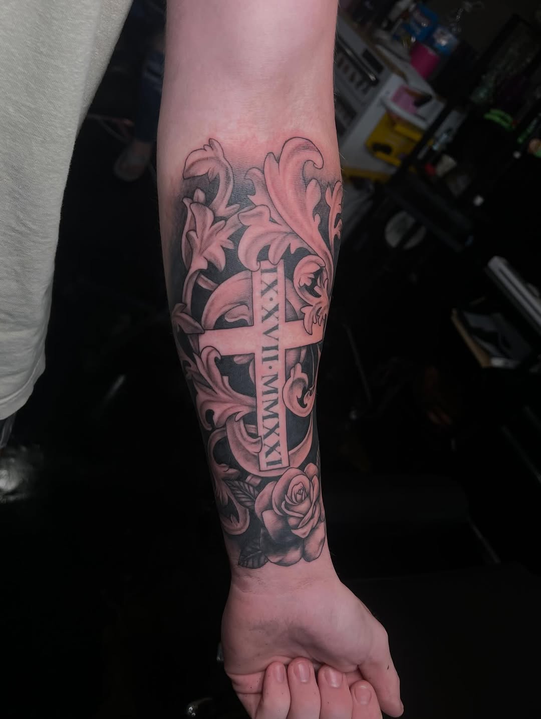 Tattoo by @kp_inktattoos_ โ black_and_grey, realism