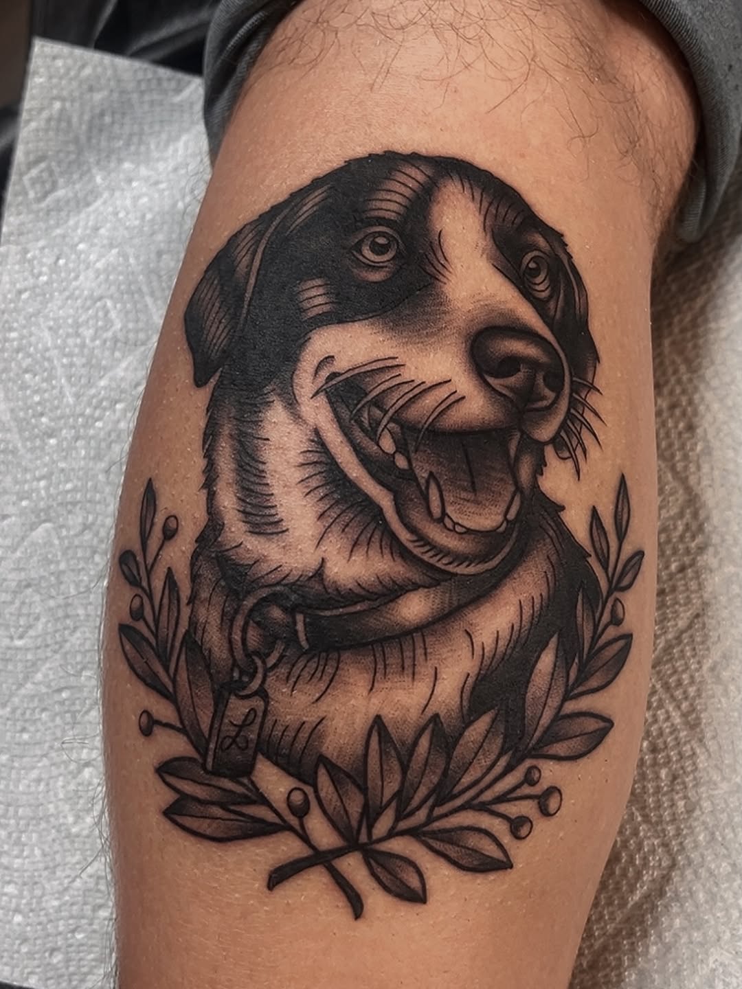 Tattoo by @jckbtattoos — realism, black_and_grey