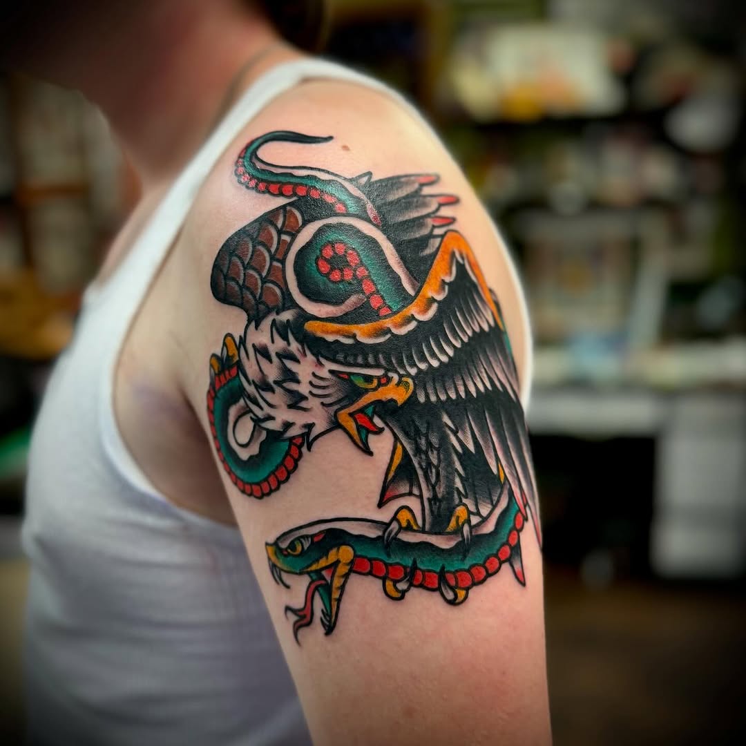Tattoo by @troymorttattooer — american_traditional