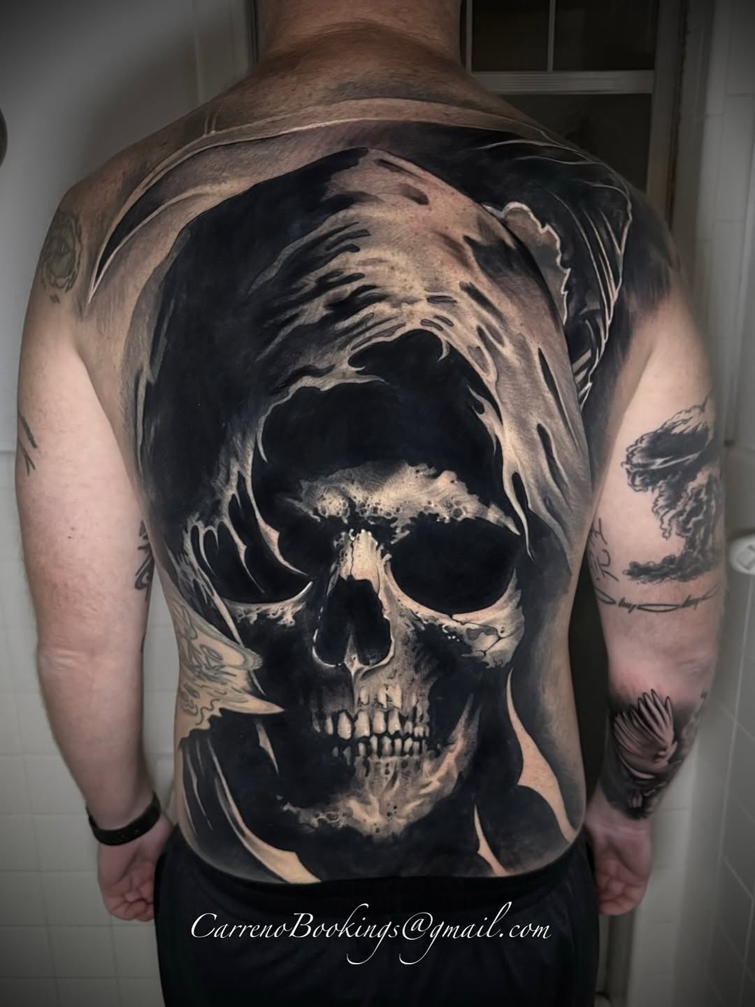 Tattoo by @petecarreno — realism, black_and_grey
