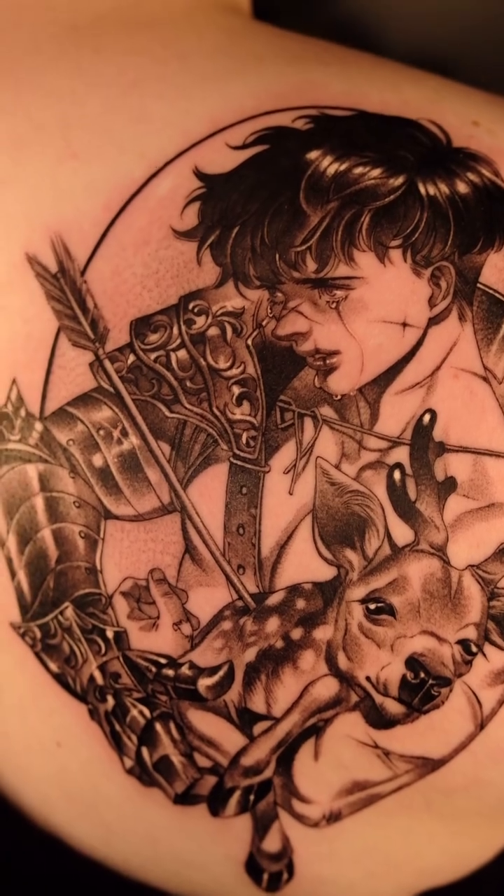 Tattoo by @hemi_tattoo — black_and_grey