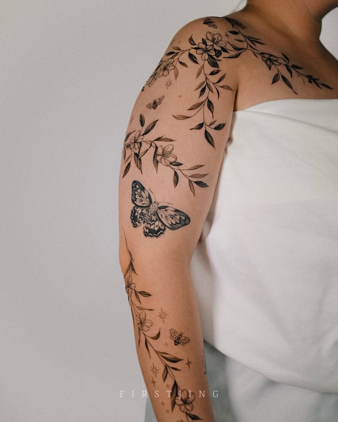Tattoo by @firstjing β fine_line