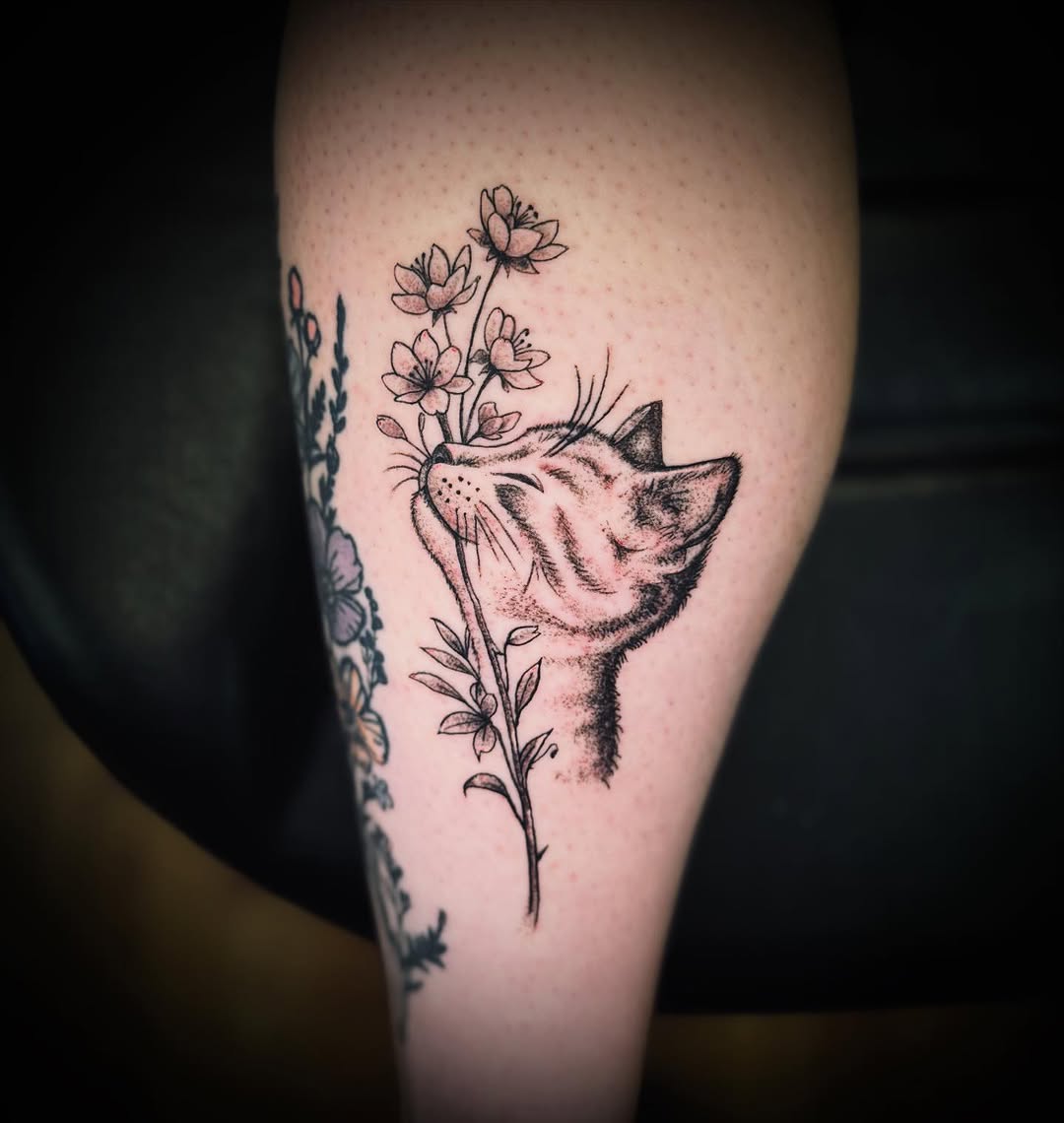 Tattoo by @tattoos_by_johnd — fine_line, black_and_grey
