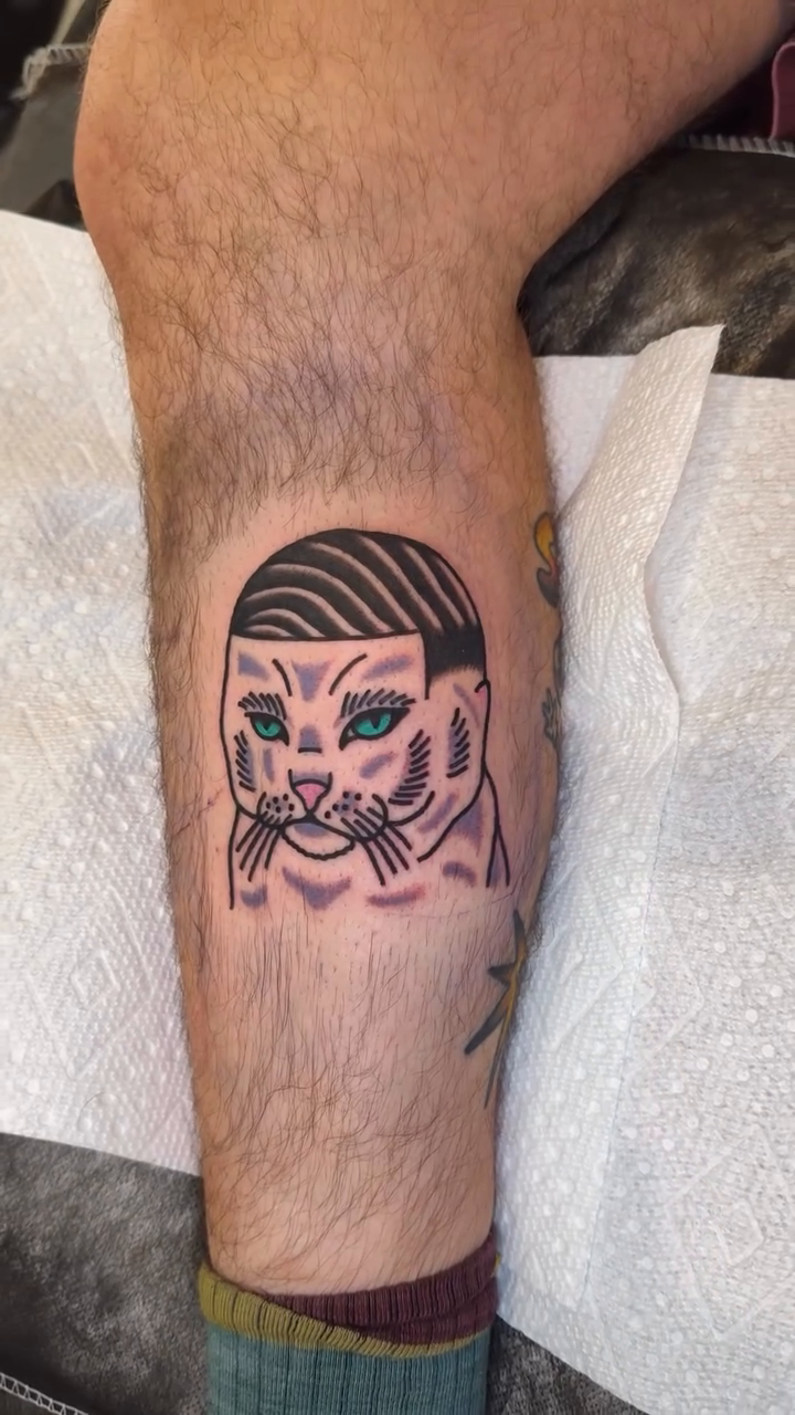 Tattoo by @blacktoothben — illustrative, new_school