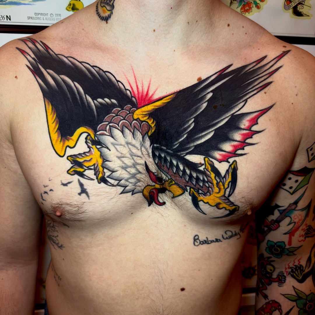Tattoo by @tat2vandal โ american_traditional