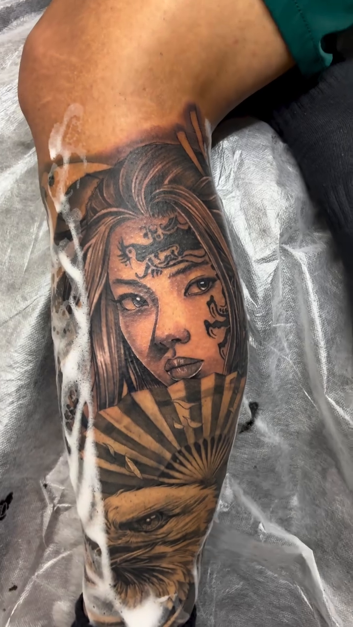 Tattoo by @ink_kevin_ — realism, black_and_grey