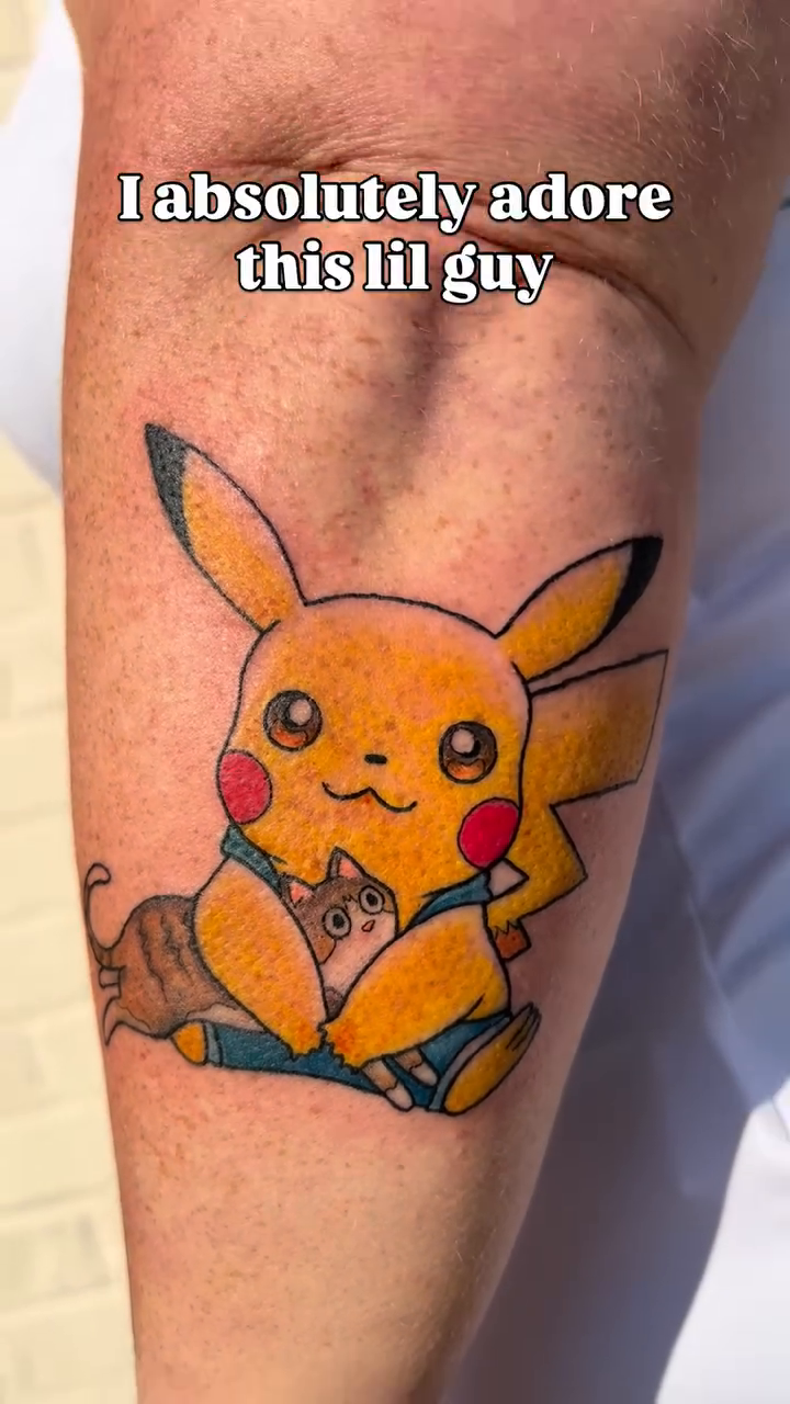 Tattoo by @tatz.by.brooke — anime