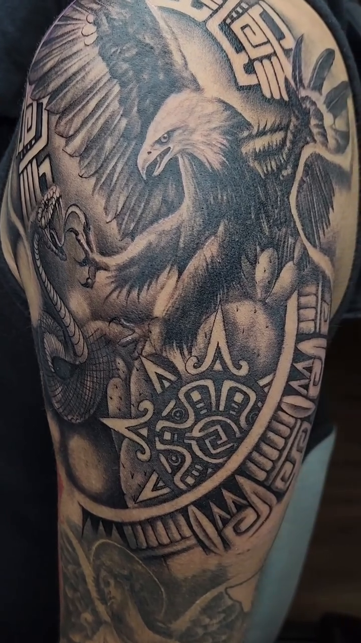 Tattoo by @infvmous.1 โ realism, black_and_grey