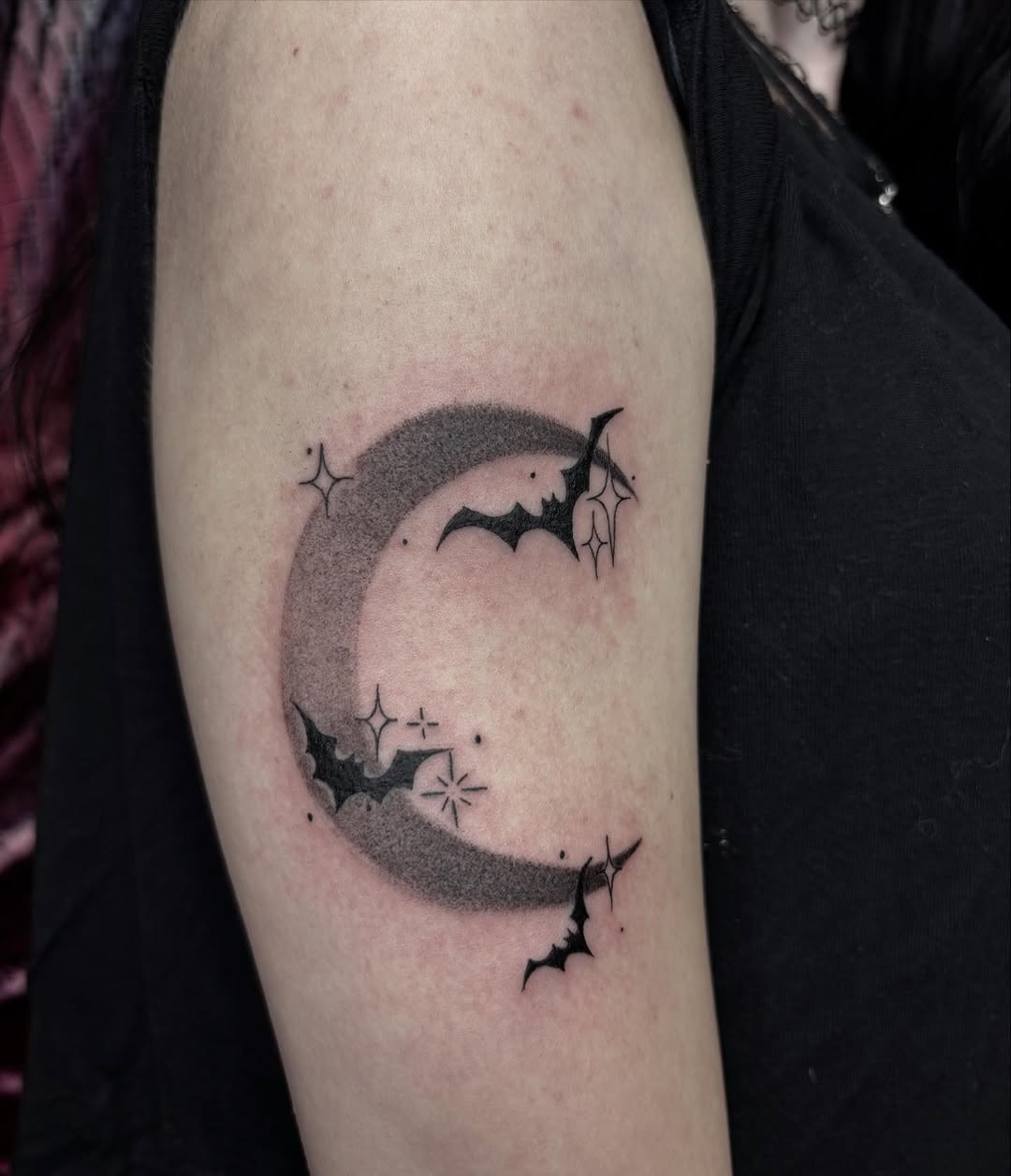 Tattoo by @jayspike_tattoos — fine_line, black_and_grey