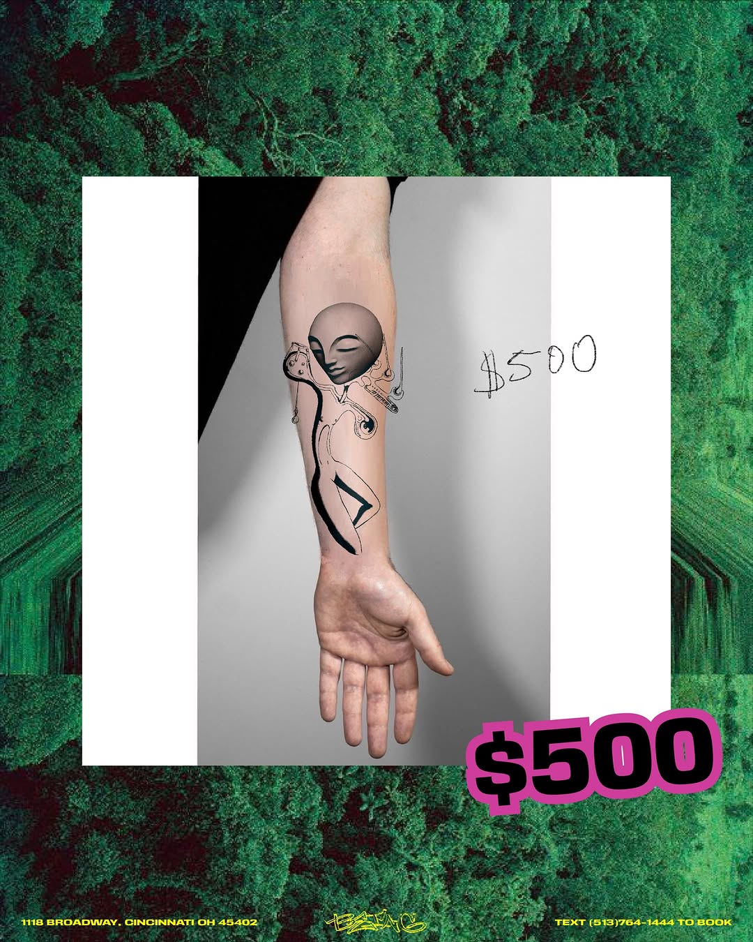 Tattoo by @beingtattoos — blackwork, geometric