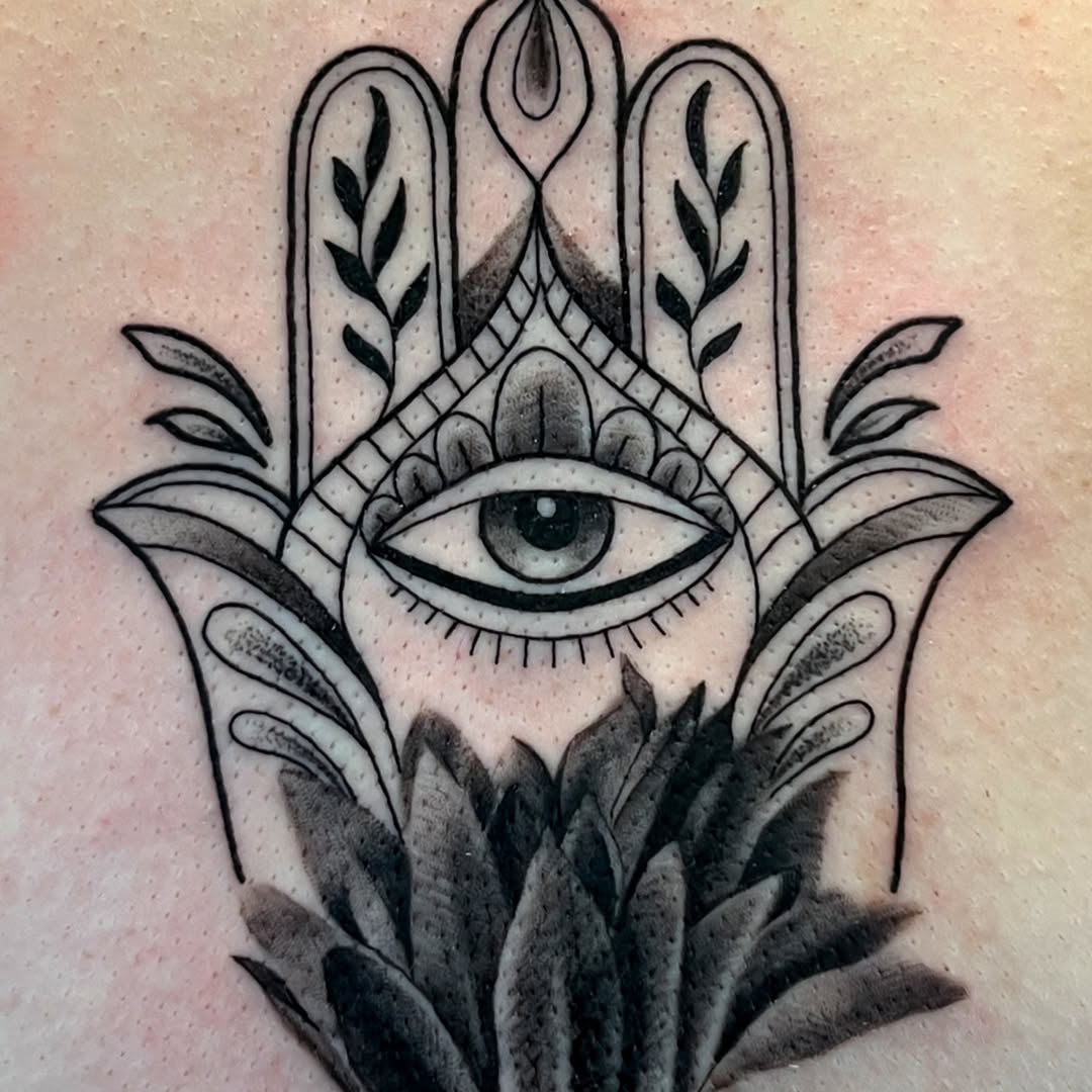 Tattoo by @brikrangeltattoo — black_and_grey, ornamental