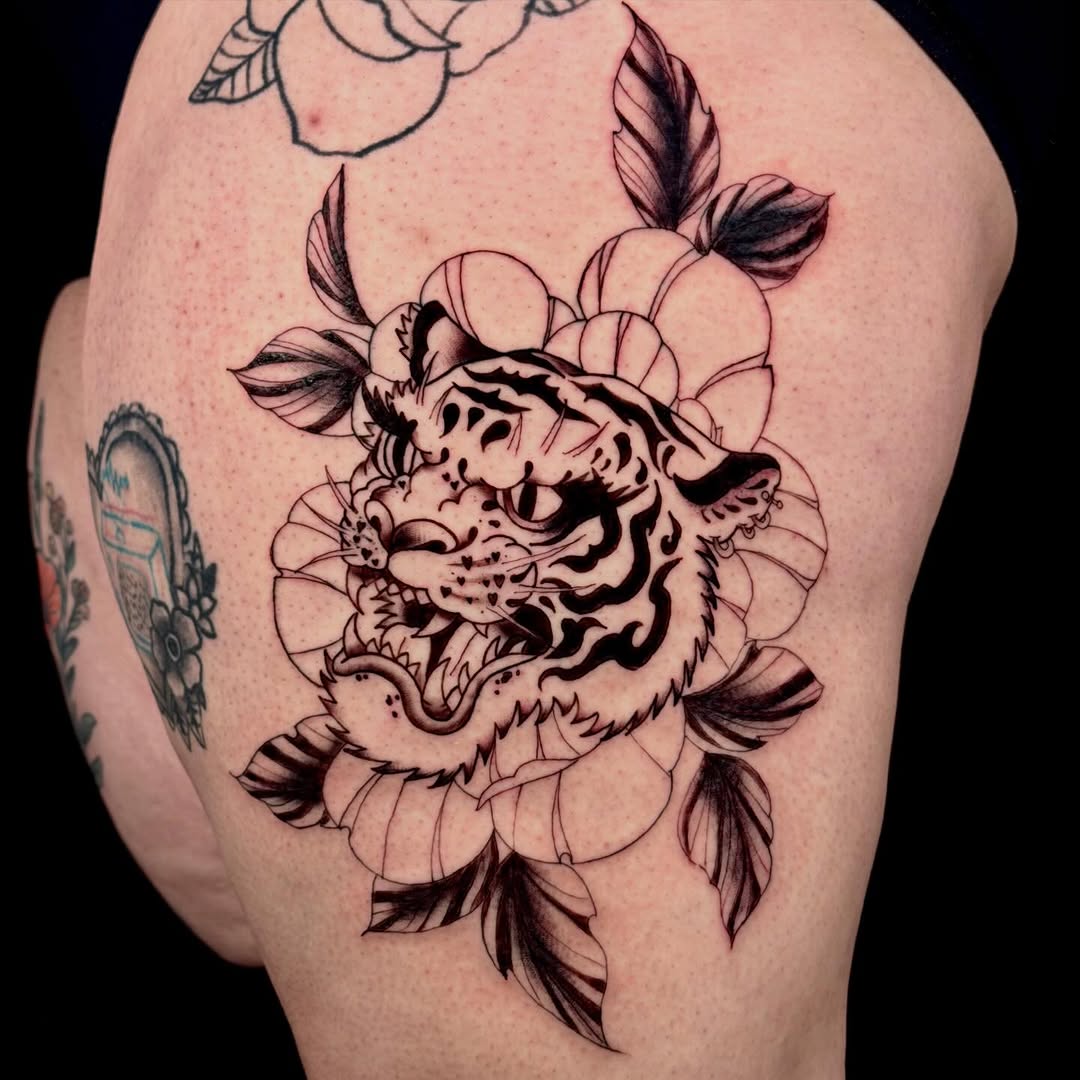 Tattoo by @skyrosetattoos — american_traditional
