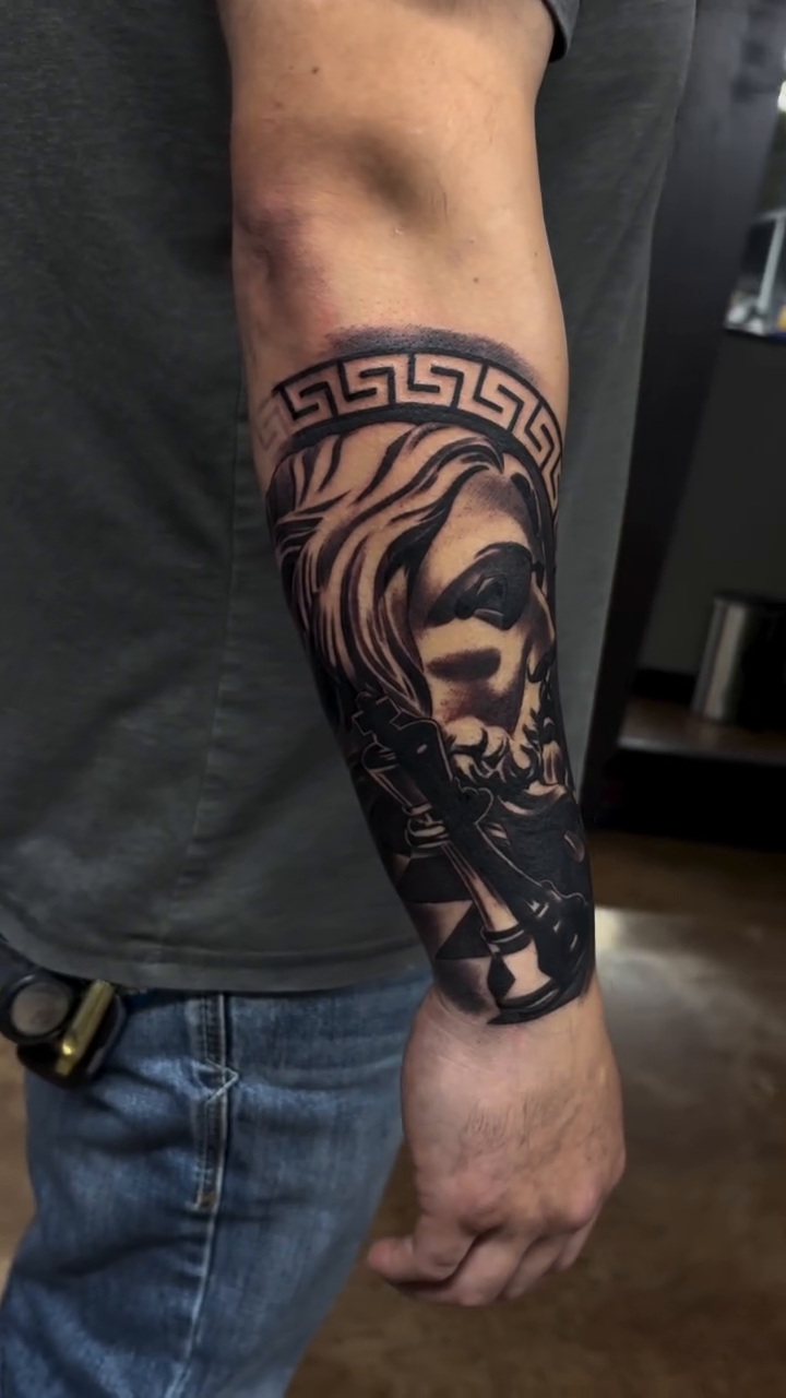 Tattoo by @empire_ink.slc — blackwork, realism