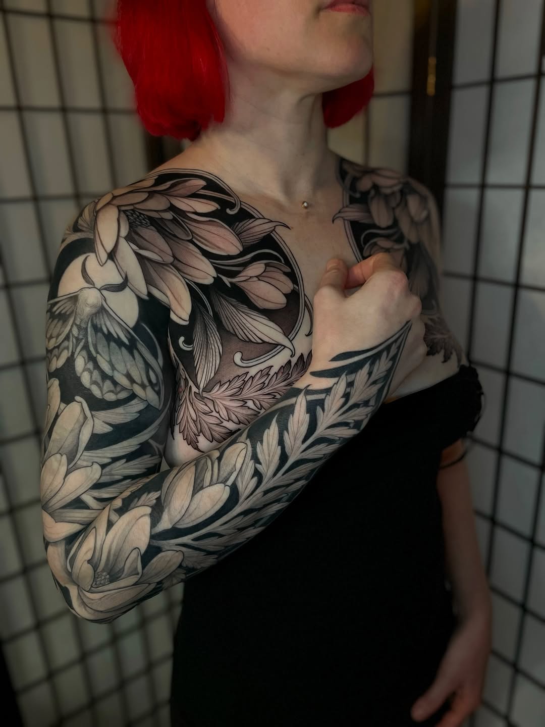 Tattoo by @madelart_ — black_and_grey, illustrative