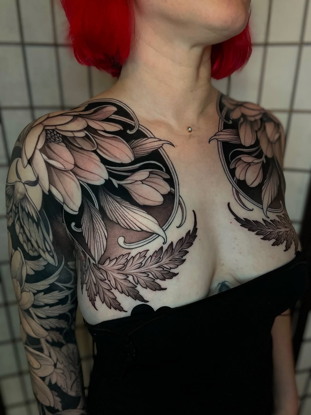 Tattoo by @madelart_ — black_and_grey, illustrative