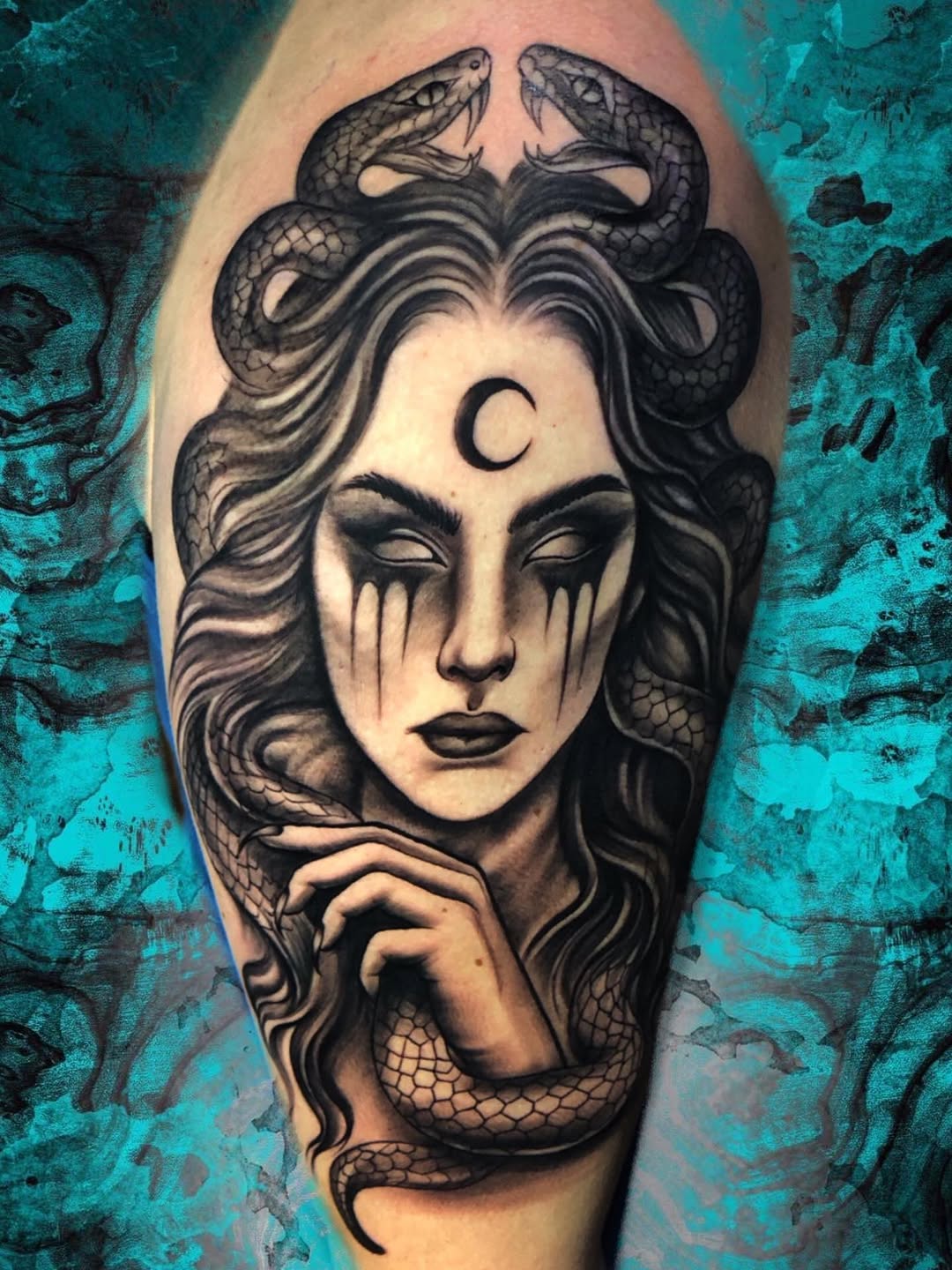 Tattoo by @chautattoo_ โ dark_realism