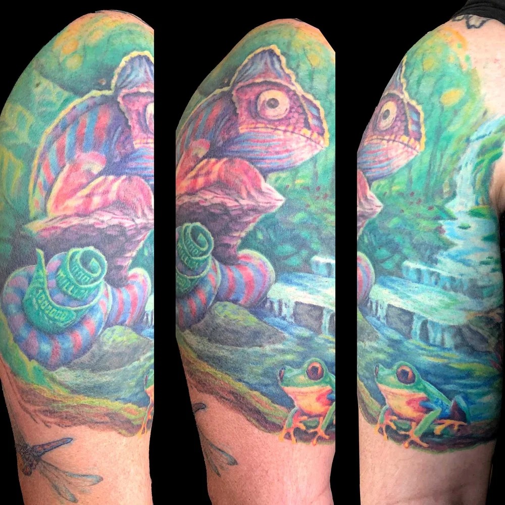 Tattoo by @licensetoink — realism